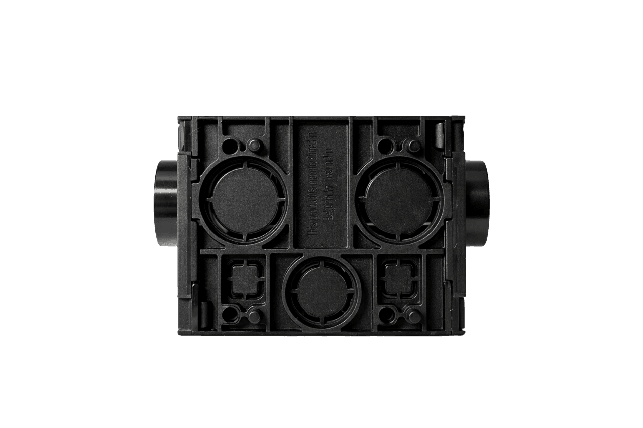 Inbouwdoos 60x60x50 (muur en beton)